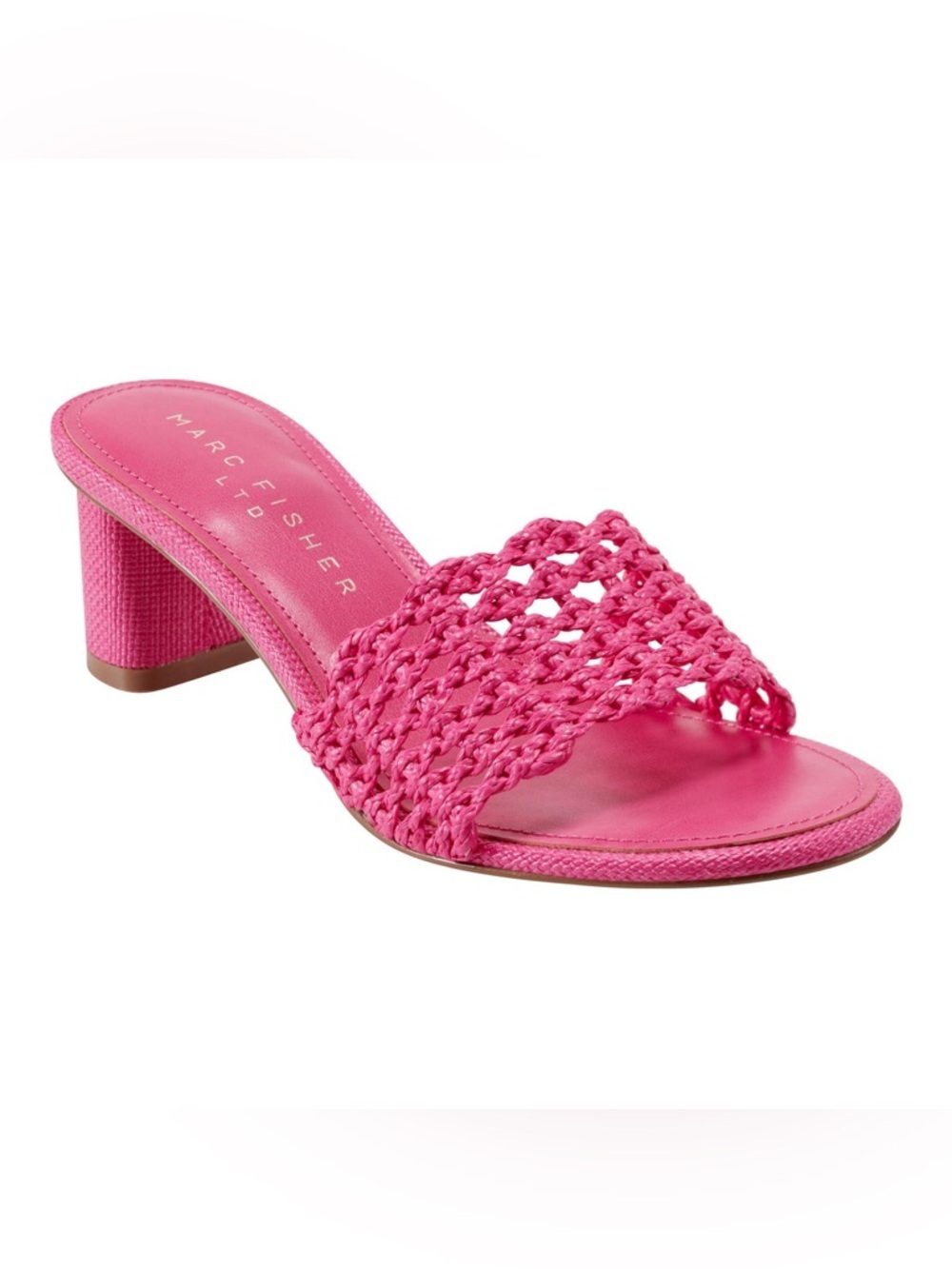 Marc Fisher LTD Women's Jazmine Woven Slip-On Sandals- Size 5M